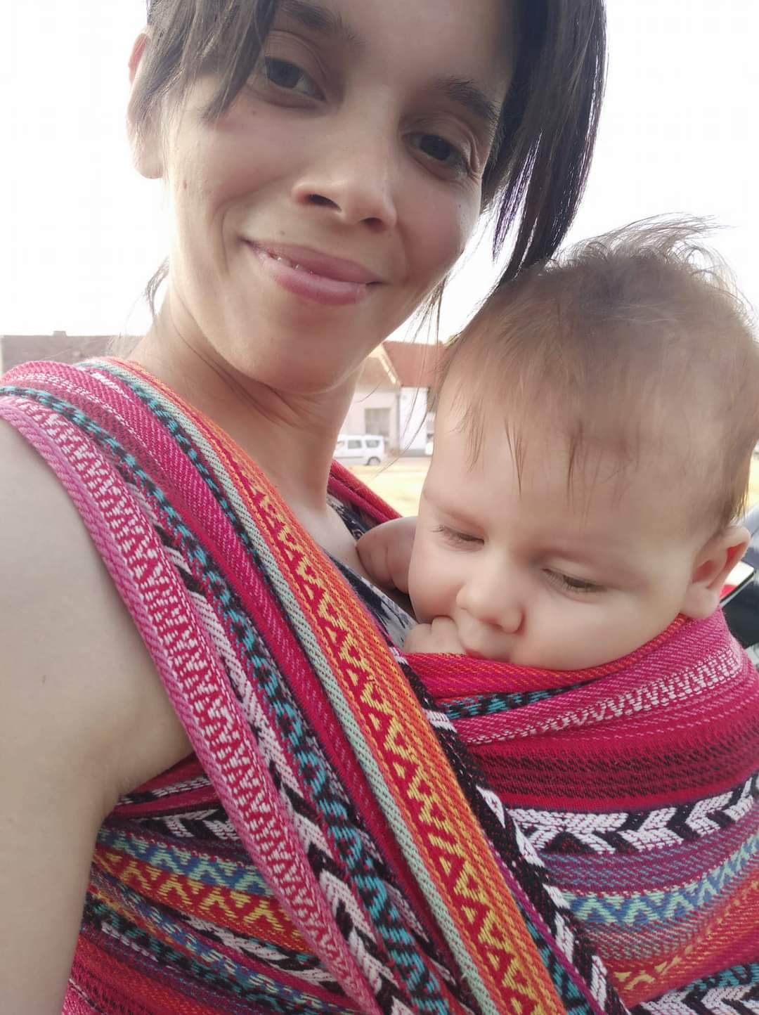 【新品未使用】almitratattvaベビーラップ　サイズ6 Almitra Tattva baby wrap size6